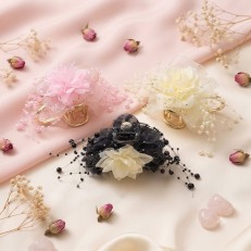 Fashion Alley Flower design Hair Claw for women Pack Of 12