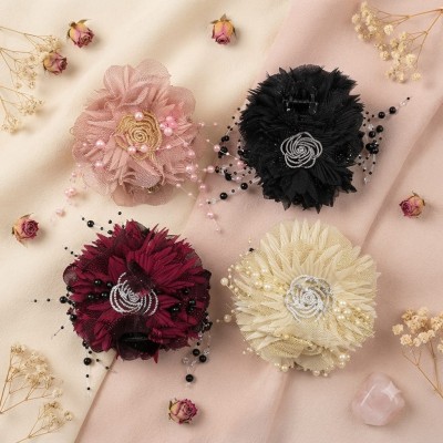 Fashion Alley Flower design Hair Claw for women Pack Of 12