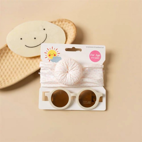 Fashion Alley New Born Baby Hair Band With Sunglass For Kids Pack Of 12 Set Fashion Alley New Born Baby Hair Band With Sunglass For Kids Pack Of 12 Set