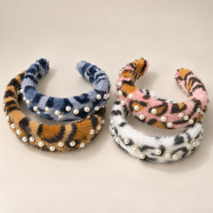 fashion alley fur  hair band for women pack of 12 pcs