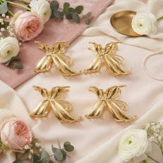Fashion Alley Butterfly Metal Hair Claw For Women Pack Of 12