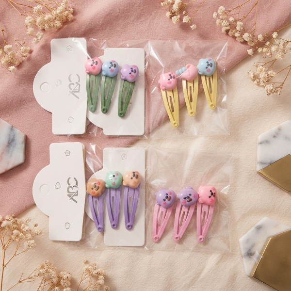 Fashion Alley Tic Tac Hair Pins For Women Pack Of 10