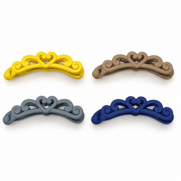 Fashion Alley 12 Cm hair banana clip for women pack of 12