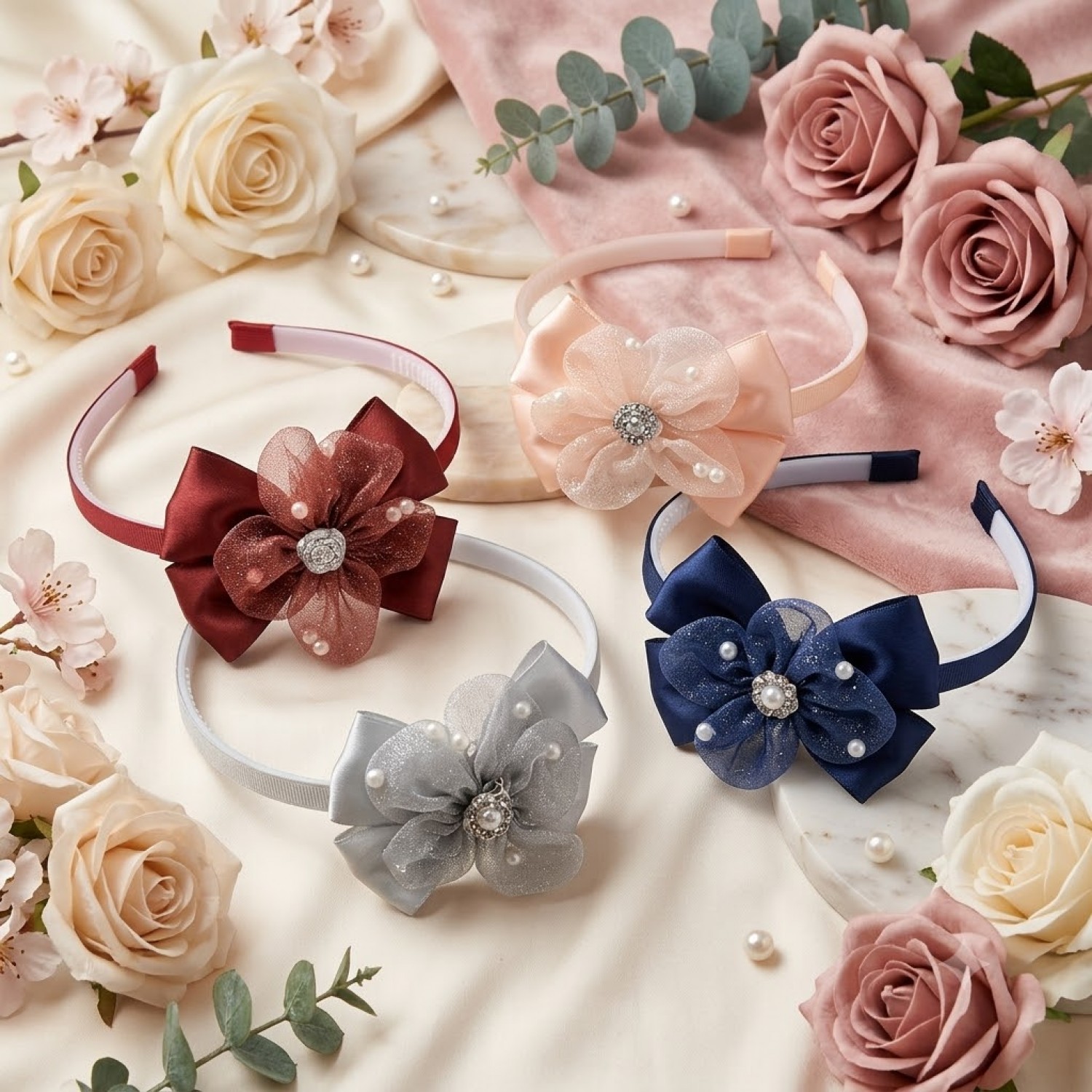 fashion alley hair band for kids pack of 12 pcs fashion alley hair band for kids pack of 12 pcs