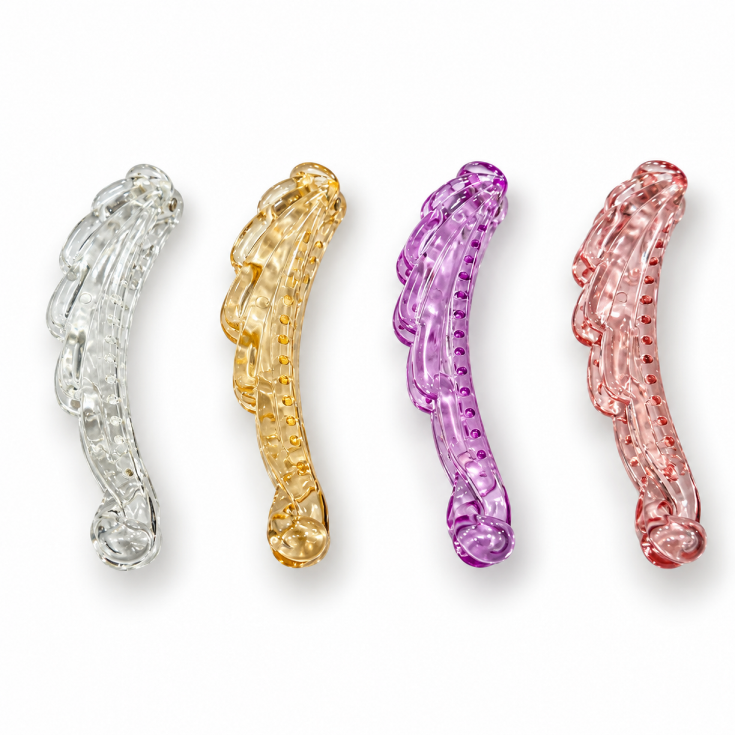 Fashion Alley 10 Cm hair banana clip for women pack of 12