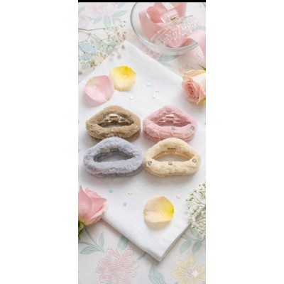 Fashion Alley 12 Cm Fur Hair Claw For Women Pack Of 12