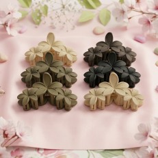 Fashion Alley 12 CM Matt Hair Claw For Women Pack Of 12