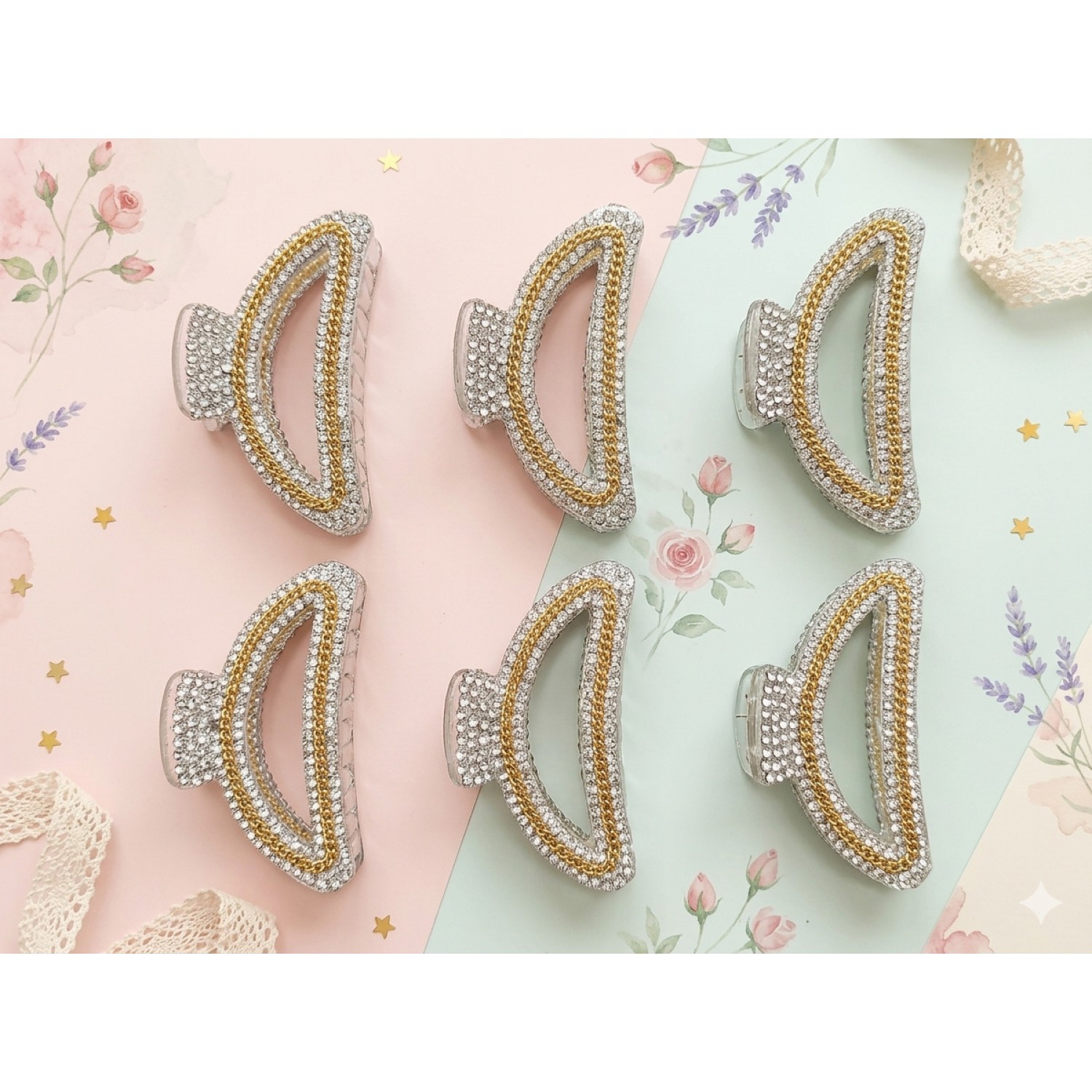 Fashion Alley Hair Claw ( Pack of 12 )