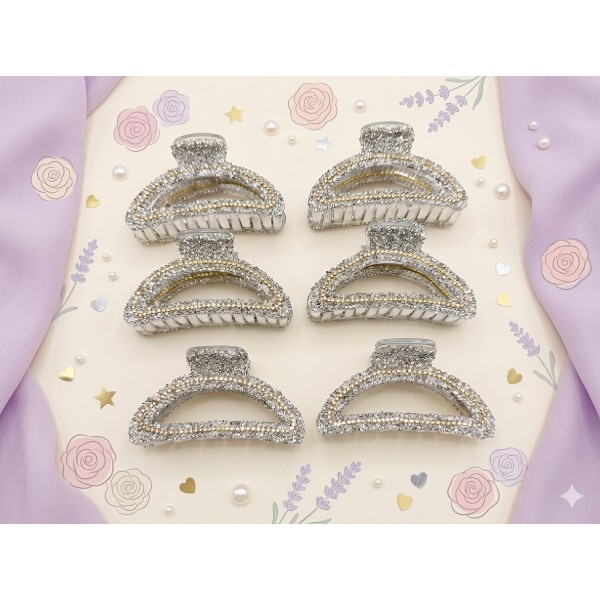 Fashion Alley Hair Claw ( Pack of 12 )