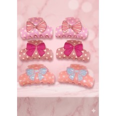 Fashion Alley Shine 8 CM Hair Claw For Women Pack Of 12