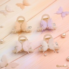 Fashion Alley 8 CM Shine Matte Korean Hair Claw For Women [Pack Of 12]