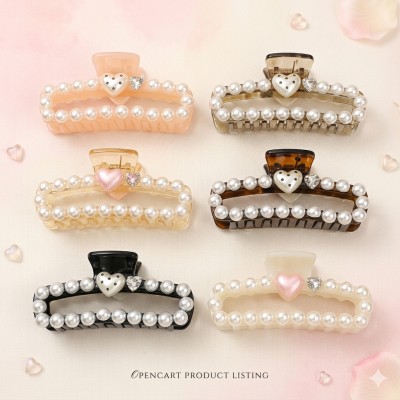 Fashion Alley 11 Cm Hair Claw For Women Pack Of 12