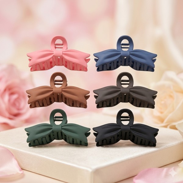 Fashion Alley 13Cm Hair Claw For Women Pack Of 12 Pc