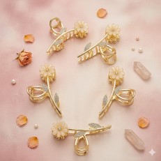 Fashion Alley 10.5Cm Metal Hair Claw [Pack Of 12]