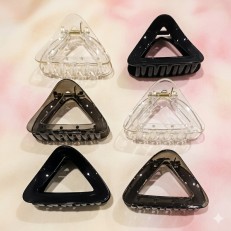 Fashion Alley 8Cm Korean Hair Claw For Women Pack Of 12 Pc