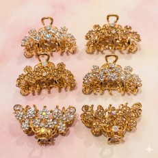 Fashion Alley 6Cm Metal Hair Claw ( Pack of 12 )