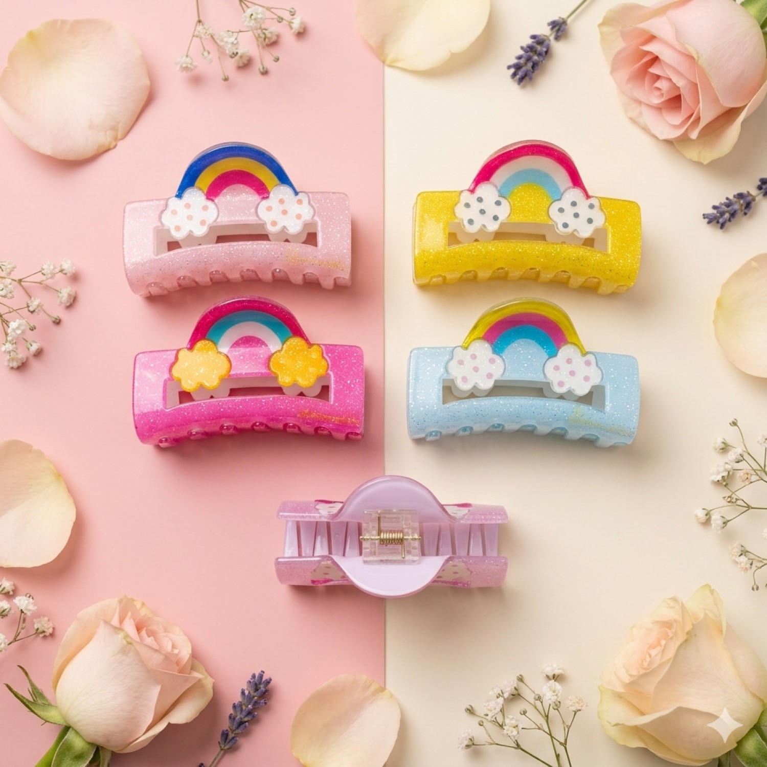 Fashion Alley 8Cm Hair Claw [Pack Of 12]
