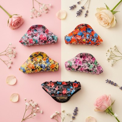 Fashion Alley 7 CM Hair Claw For Women Pack Of 12