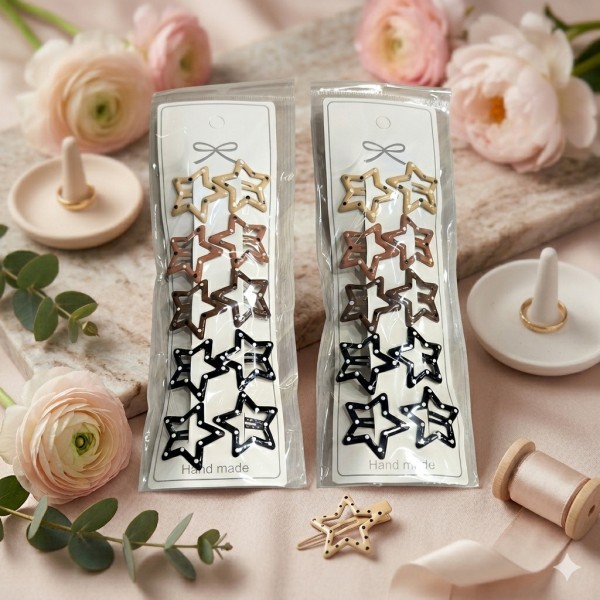 Fashion Alley Hair Pin For Kids Pack Of 12 Card
