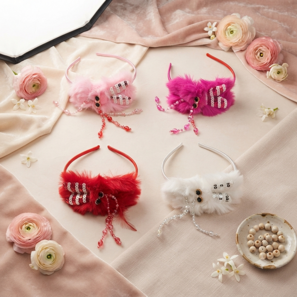 Fashion Alley Hair Band For Kids Pack Of 12 Pc