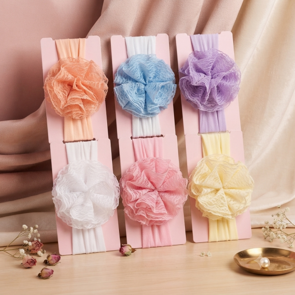 Fashion Alley New Born Baby Hair Band For Kids Pack Of 12 Pc