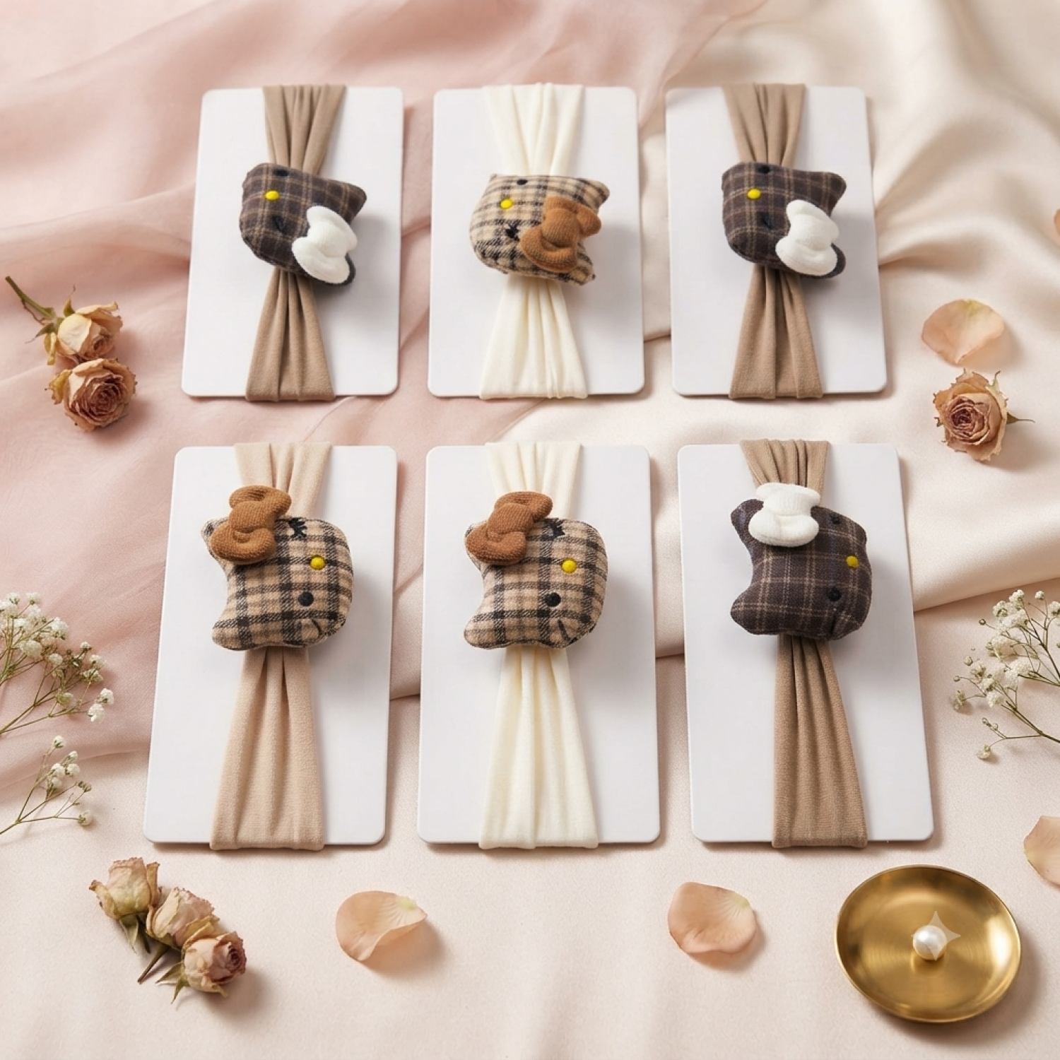 Fashion Alley New Born Baby Hair Band For Kids Pack Of 12 Pc
