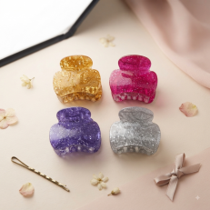 Fashion Alley 3.5Cm Hair claw for Women Pack Of 12 Pc