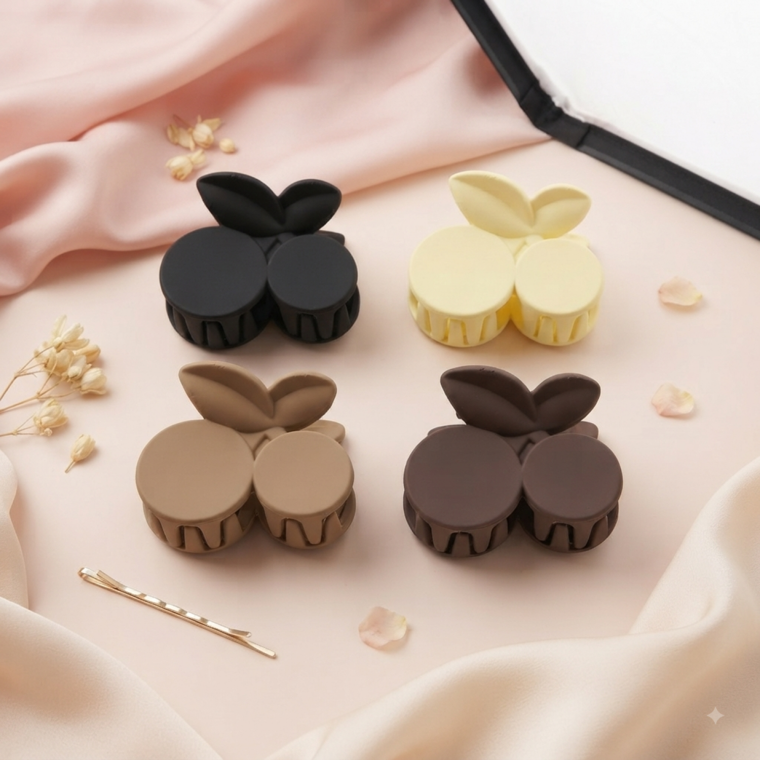 Fashion Alley 4Cm Hair claw for Women Pack Of 12 Pc Fashion Alley 4Cm Hair claw for Women Pack Of 12 Pc