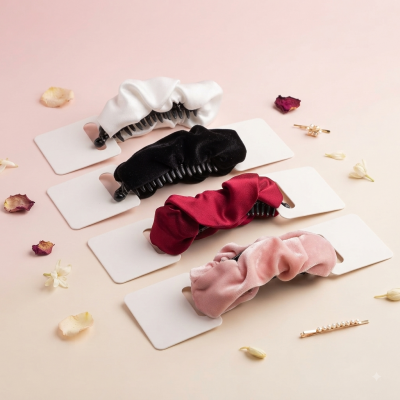 Fashion Alley 10Cm Banana Hair Clip For Women Pack Of 12 Pc