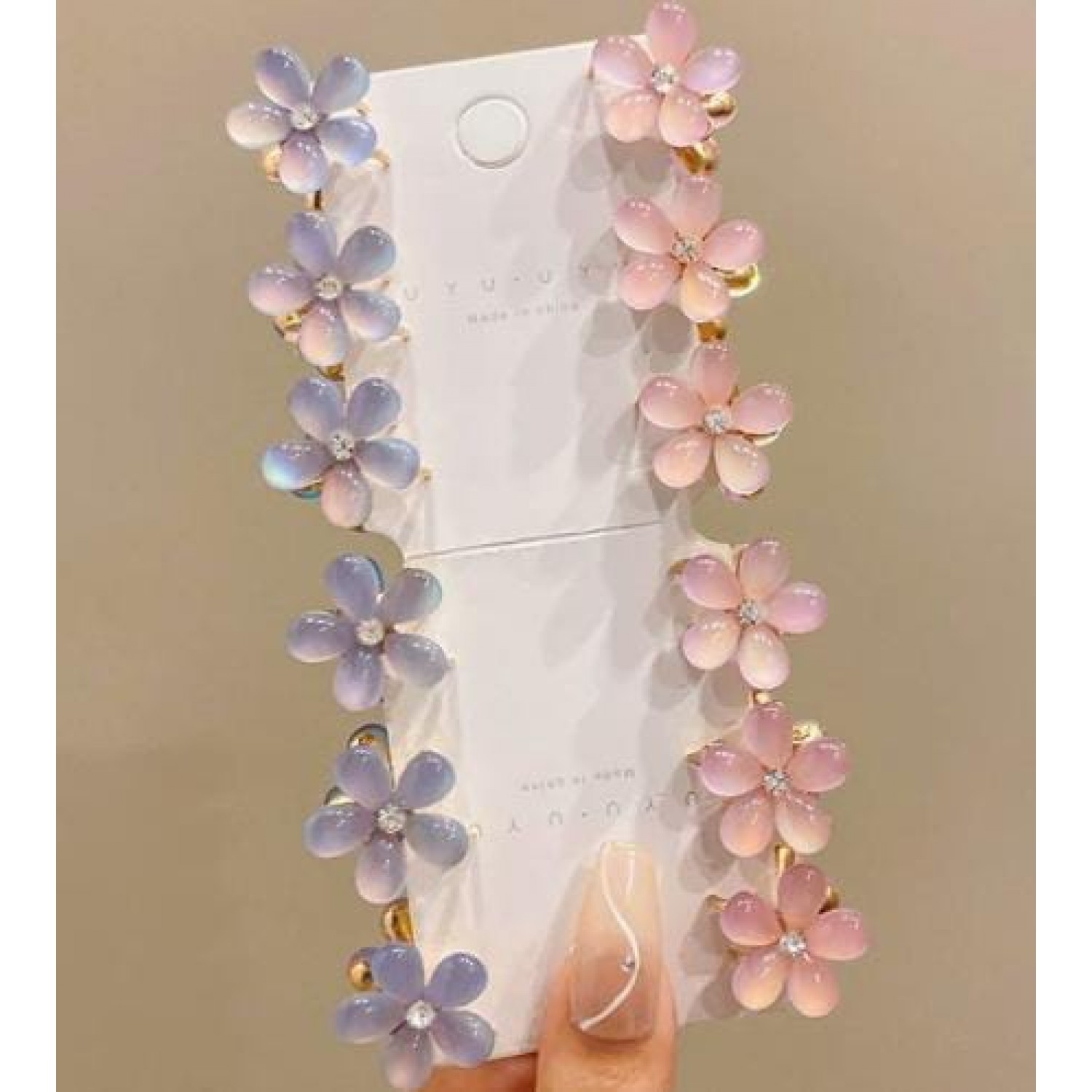 fashion Alley 2 Cm Mini Kids Hair Claw [Pack Of 10 Peace]