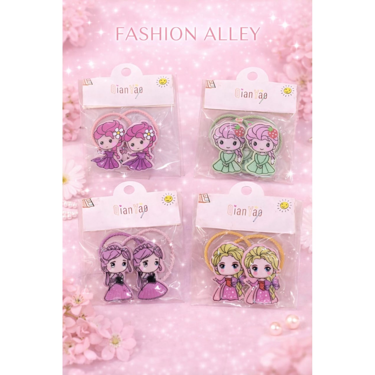 Fashion Alley Rubber Band For Kids Pack Of 20 Pc Fashion Alley Rubber Band For Kids Pack Of 20 Pc