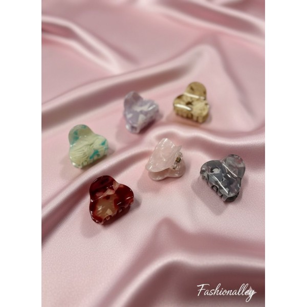 Fashion Alley 2.5 Cm Hair Claw For Women Pack Of 12 Pc