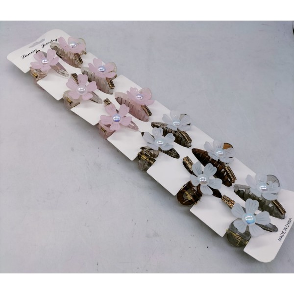 Fashion Alley 4 Cm Hair Claw For Women Pack Of 12 Pc Fashion Alley 4 Cm Hair Claw For Women Pack Of 12 Pc