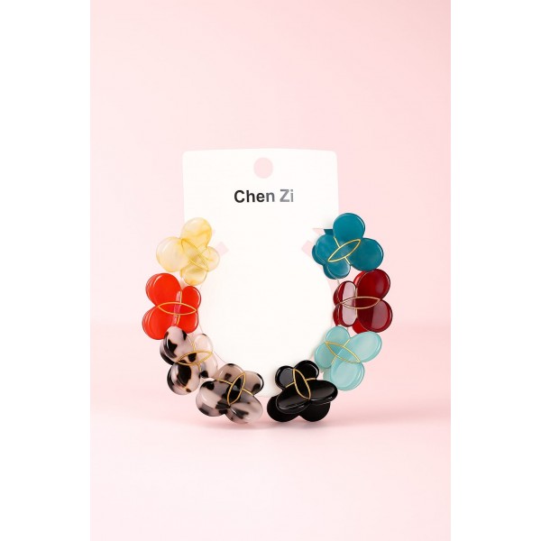 Fashion Alley 3 Cm Assorted Design Hair Claw For Kids  Pack Of 8 Pc