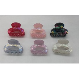 Fashion Alley 5 CM Made In Korea Hair Claw For Women [Pack Of 12]