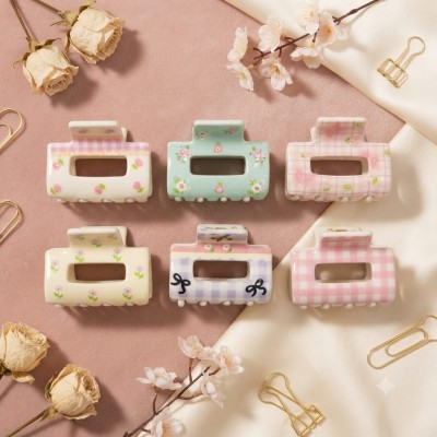 Fashion Alley 5 Cm Hair Claw For Women Pack Of 32 Pc 