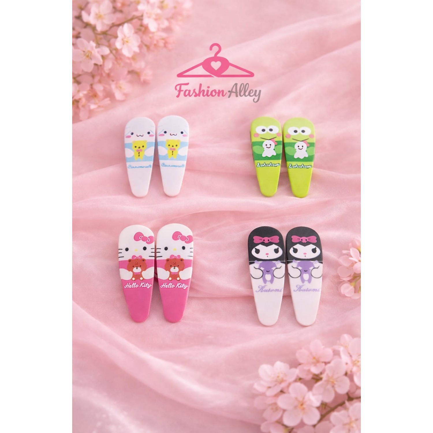 Fashion Alley Tic Tac Clip Card For Kids Pack Of 20 Pc