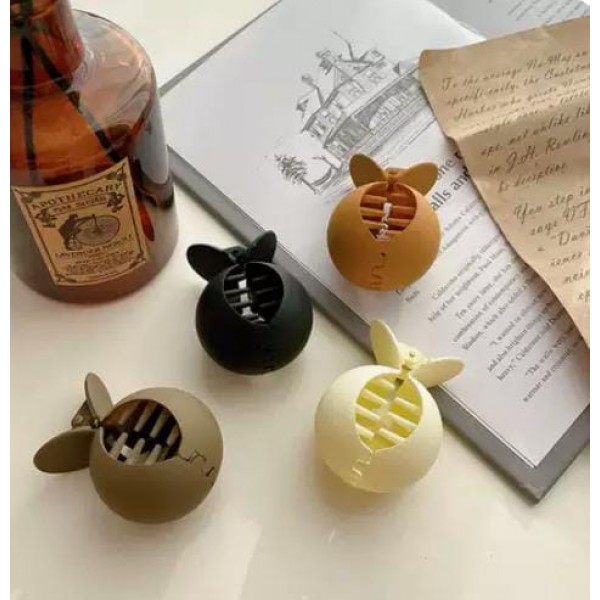 Fashion Alley 6 CM Mini Matt Hair Claw For Women [Pack Of 12]