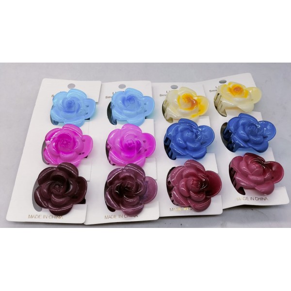 Fashion Alley 4 Cm Hair Claw For Women Pack Of 36 Pc