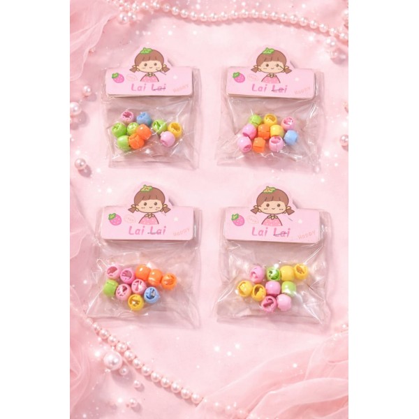 Fashion Alley Beats Hair Claw For Kids Pack Of 10 Pouch 