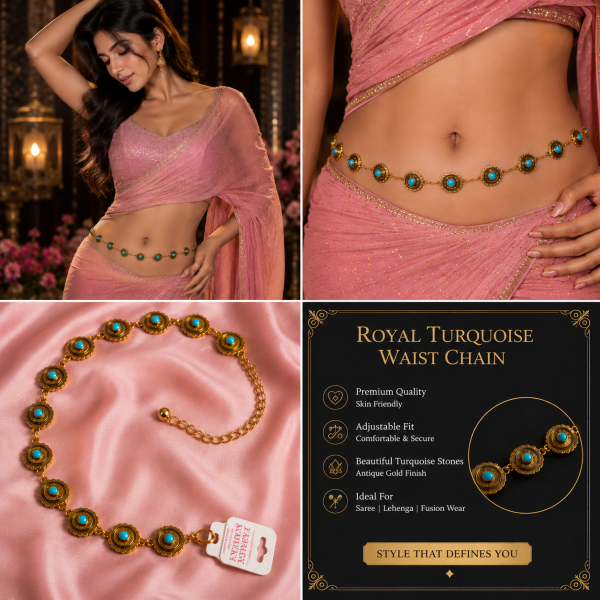 Fashion Alley Waist Chain for women pack of 12