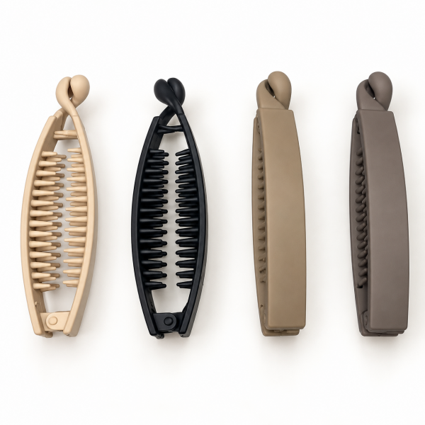 Fashion Alley 12 Cm hair banana clip for women pack of 12