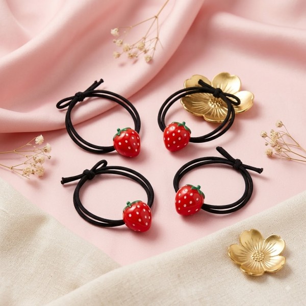 Fashion Alley Hair Rubber Band for Women Pack Of 12 Pc Fashion Alley Hair Rubber Band for Women Pack Of 12 Pc
