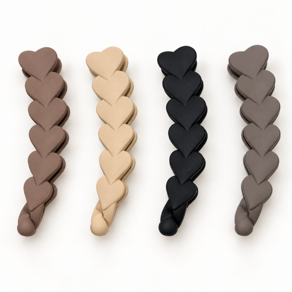 Fashion Alley 11 Cm hair banana clip for women pack of 12