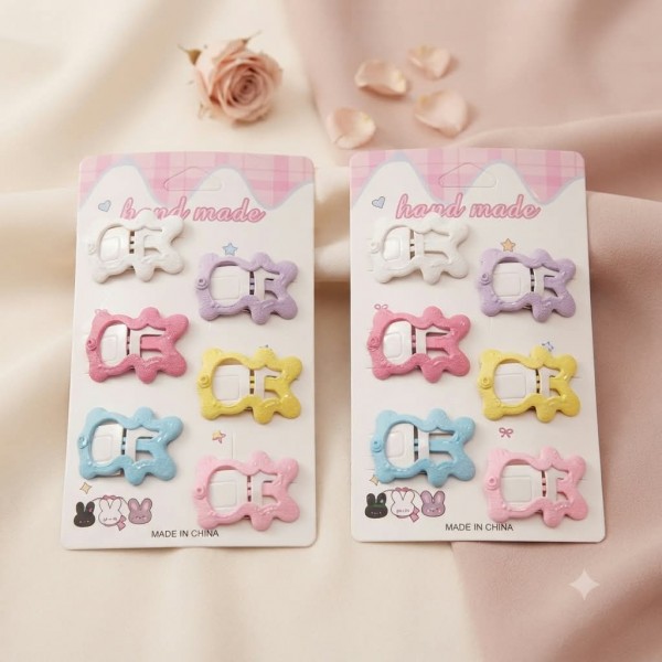 Fashion Alley Tic Tac Clip Card For Kids Pack Of 12 Card