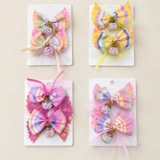 Fashion Alley Bow Design Hair Pin For kids Pack Of 24 Pc