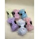 Fashion Alley Korean big bow Hair Claw ( pack of 12 ) 