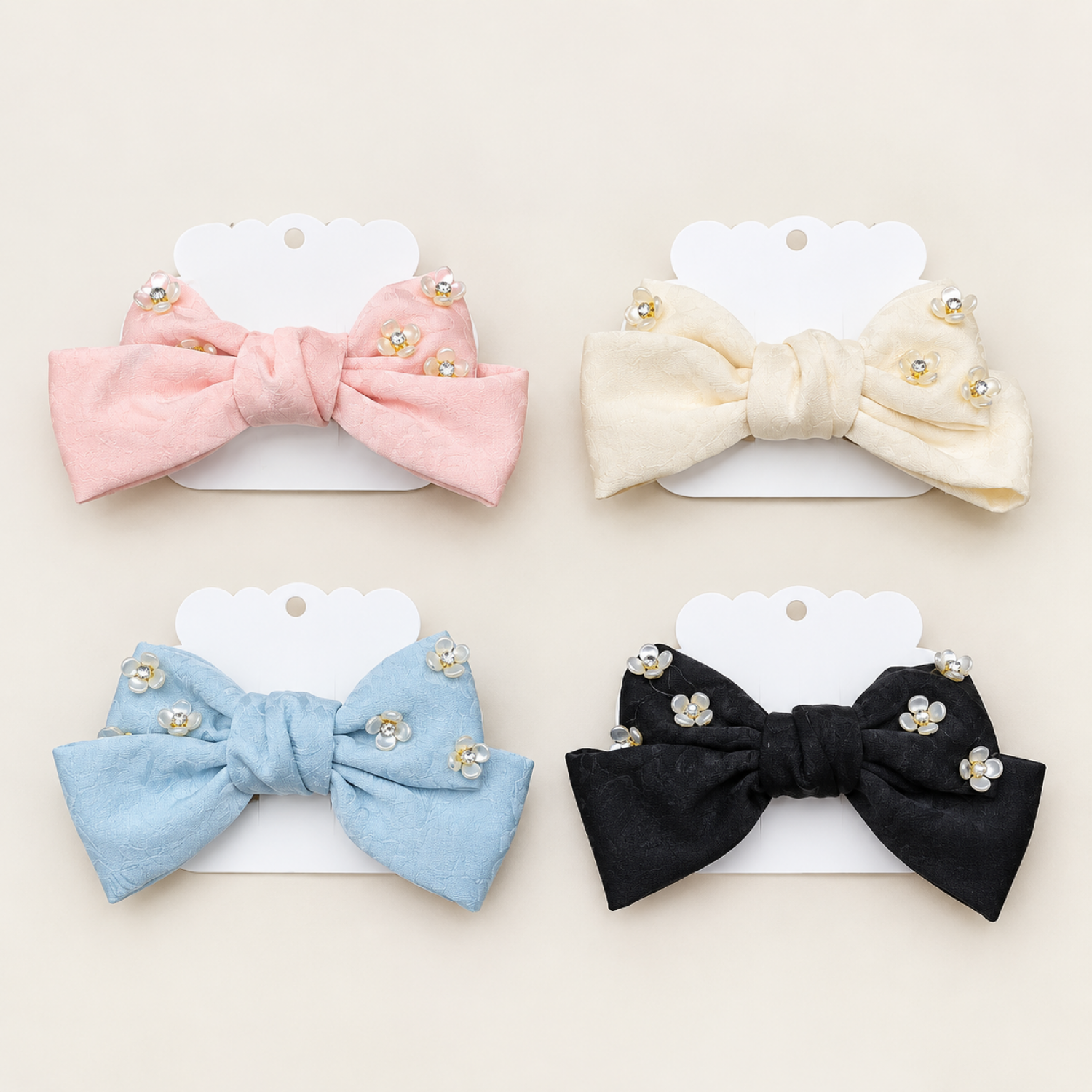 Fashion Alley Bow Design Hair Pin For women Pack Of 12 Pc