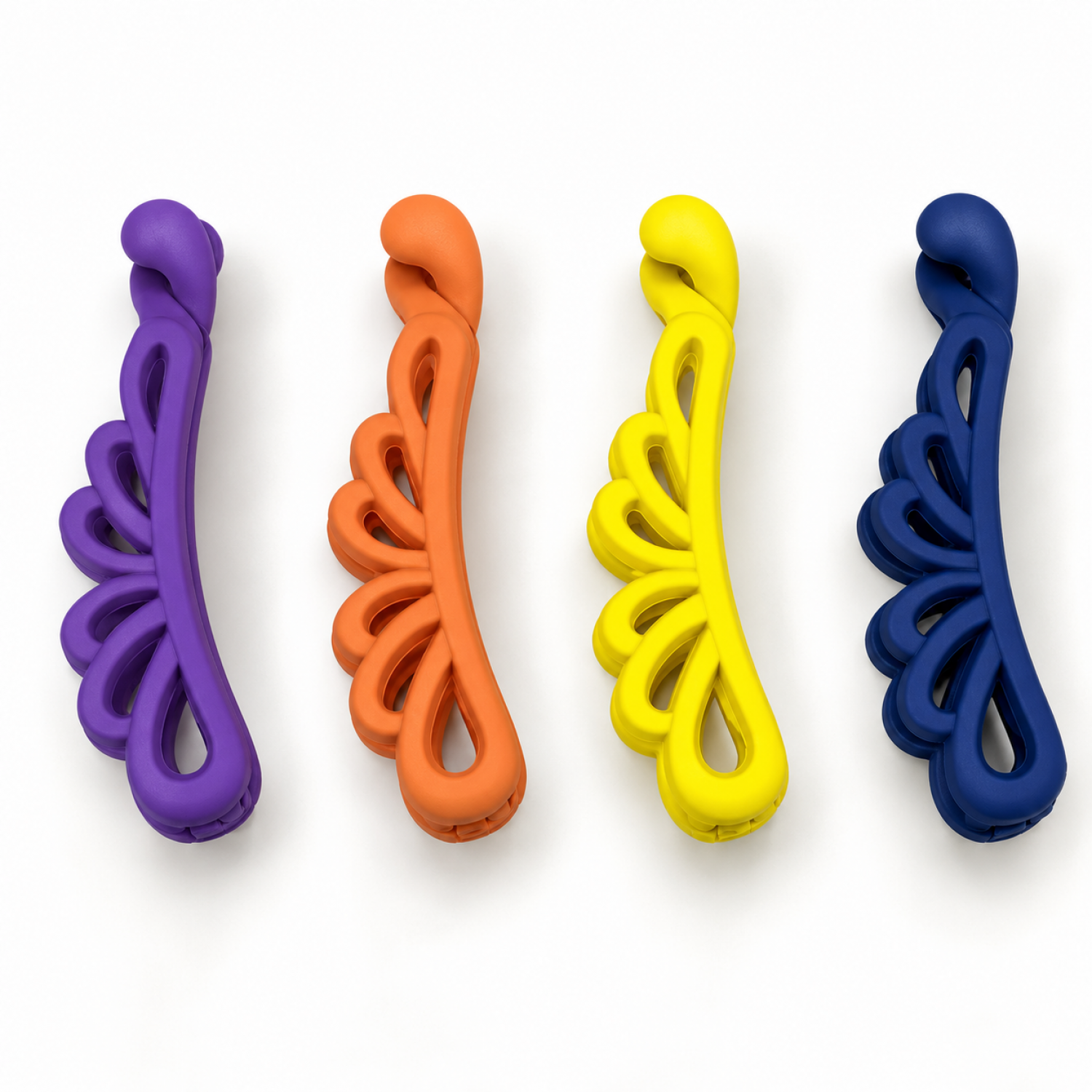 Fashion Alley 9Cm hair banana clip for women pack of 12