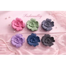 Fashion Alley 7 CM Matt Hair Claw For Women Pack Of 12 Pc